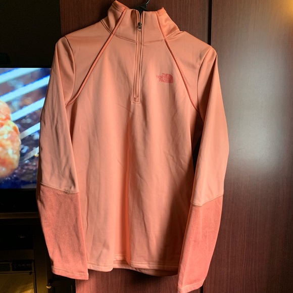 Women’s north face 1/4 zip long sleeve shirt - Picture 1 of 4